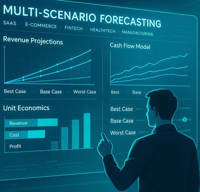 The Complete Guide to Startup Financial Modeling & Scenario Planning by Industry